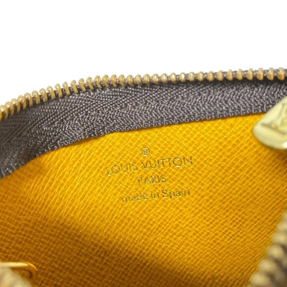 LOUIS VUITTON Pochette Cle Jaune Monogram Groom - Coin Case 357-073025 - Picture 7 of 7